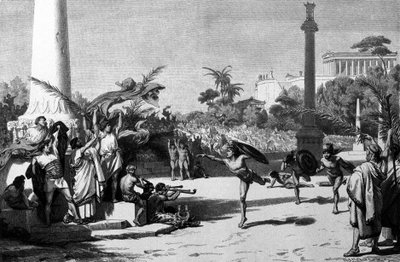 Juegos Olímpicos: reconstrucción de la carrera olímpica por H. Kaeseberg. de Hugo Kaeseberg
