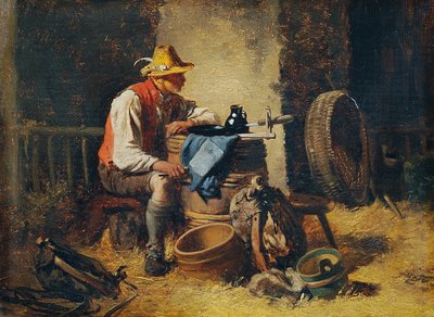En el granero de Hugo Kauffmann
