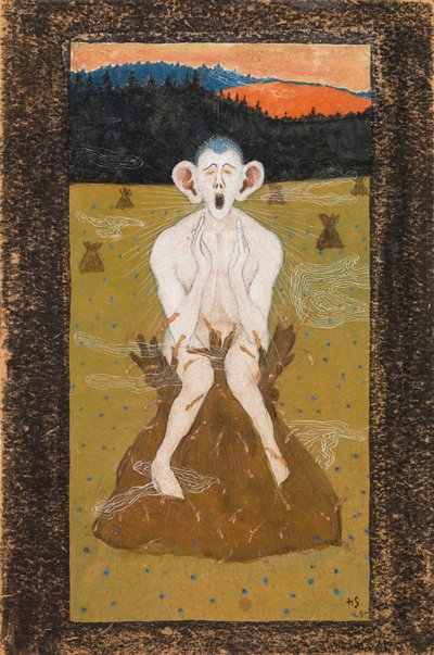 Escarcha, 1895 de Hugo Simberg