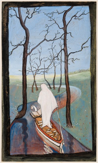 En el río de la vida; La corriente de la vida de Hugo Simberg