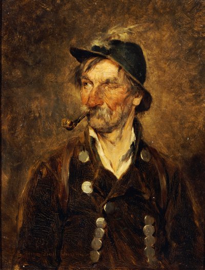 El Viejo Cazador, 1879 de Hugo Wilhelm Kauffman