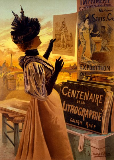 Cien años de litografía en la Galerie Rapp, París de Hugo d