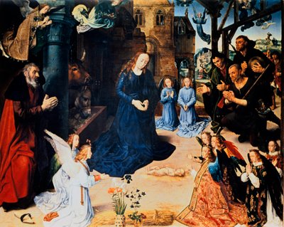 Adoración de los pastores, 1476-1479 de Hugo van der Goes