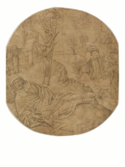 El sueño de Jacob de Hugo van der Goes