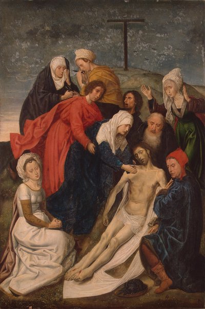 El lamento por Cristo muerto de Hugo van der Goes