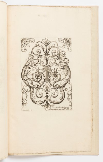 Placa 13, de Diversas piezas de cerrajeros de Hugues Brisville