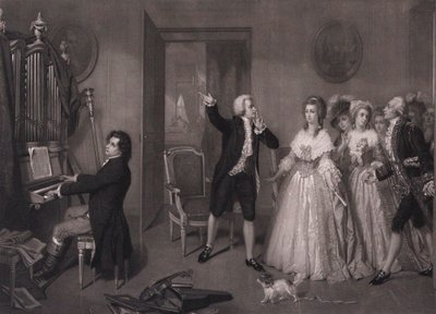 Beethoven en la casa de Mozart de Hugues Merle