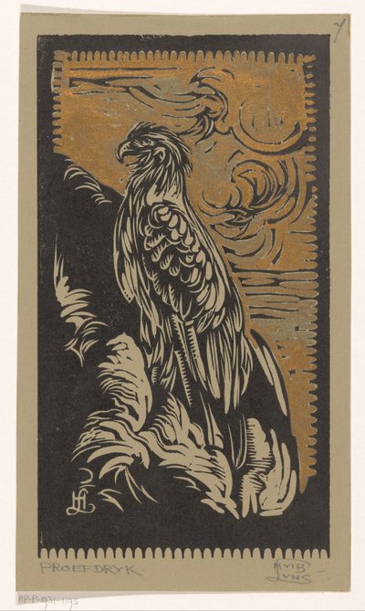 Arend de Huib Luns (signed by artist)