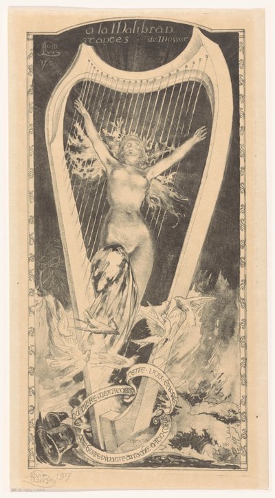 Maria Malibran para arpa
À la Malibran (título en el objeto) de Huib Luns (signed by artist)