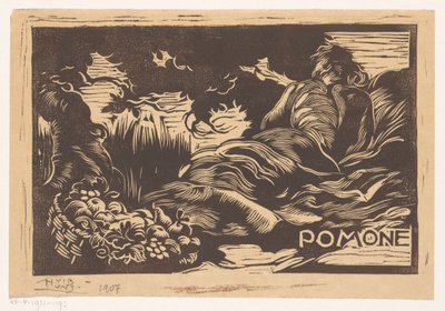 Pomona de Huib Luns (signed by artist)