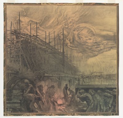 Industria. Mural de diseño en Rotterdam de Huib Luns