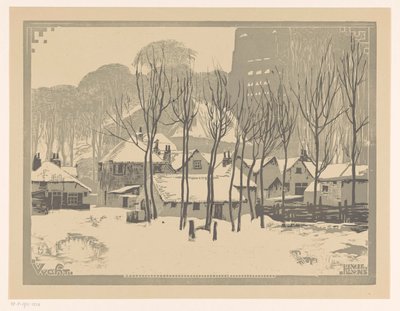 Vught en la nieve de Huib Luns