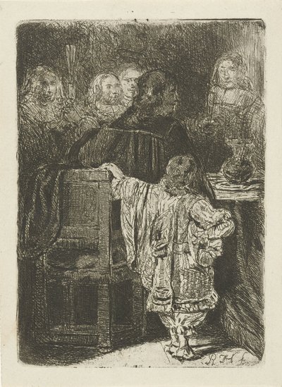 Compañerismo en una silla y mesa. de Huib van Hove Bz