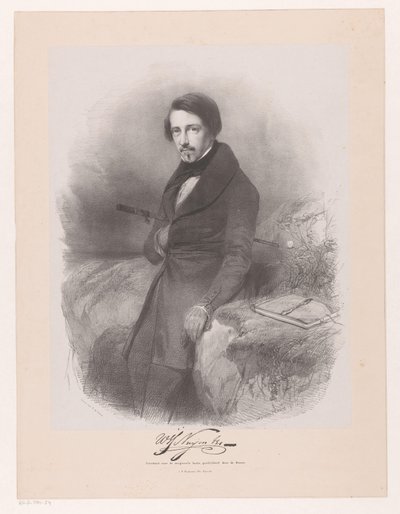 Retrato de Wijnand Nuijen de Huib van Hove Bz