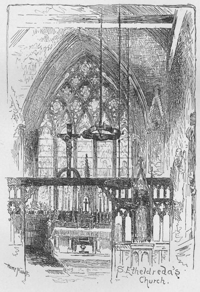 Iglesia de Santa Etheldreda de Hume Nisbet