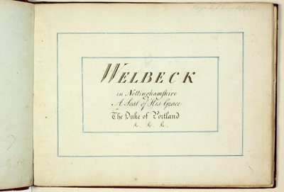 Libro Rojo: Welbeck de Humphry Repton