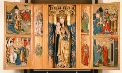 El Retablo de la Virgen María de Szepeshely, c.1480 de Hungarian School
