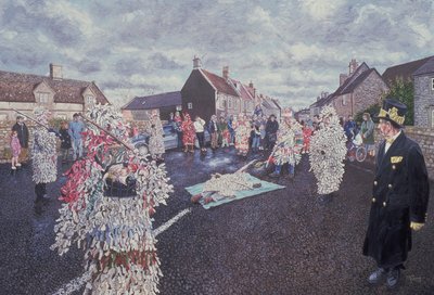 Mummers del día de San Esteban, Marshfield de Huw S. Parsons