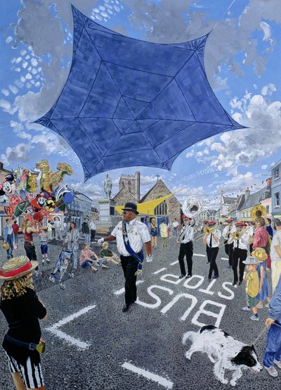 Banda de marcha, Festival de Jazz de Brecon, 1994 de Huw S. Parsons
