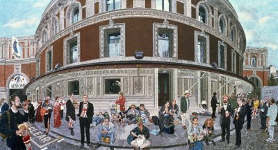 Paseantes en La Última Noche, Royal Albert Hall de Huw S. Parsons