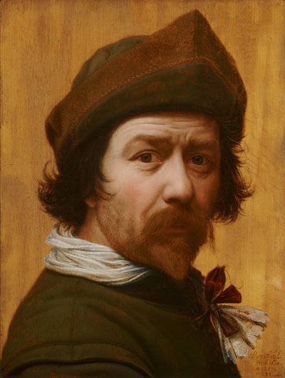 Autorretrato, 1638 de Huygh Pietersz. Voskuyl