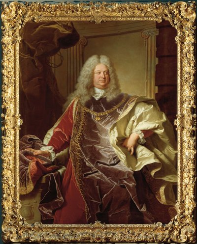 Austria, Viena, Retrato de Philipp Ludwig Wenzel Conde de Sinzendorf de Hyacinthe Francois Rigaud