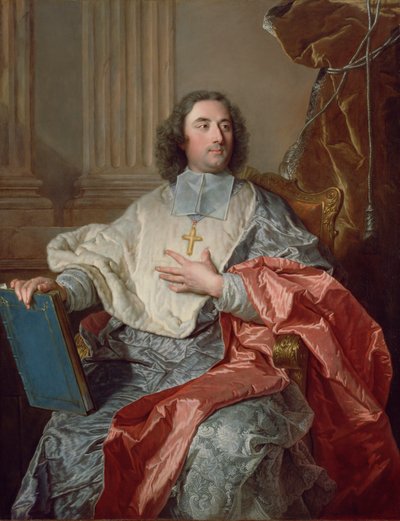 Charles de Saint-Albin, Arzobispo de Cambrai, 1723 de Hyacinthe Francois Rigaud