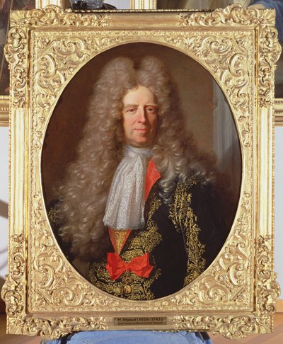 Conde Ferdinand Bonaventura Harrach (1636-1706), Mayordomo Jefe del Rey Leopoldo I de Hungría (1640-1705), 1698 de Hyacinthe Francois Rigaud