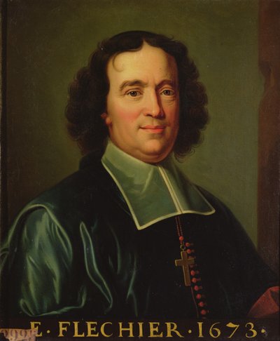 Esprit Flechier (1632-1710) Obispo de Nimes de Hyacinthe Francois Rigaud