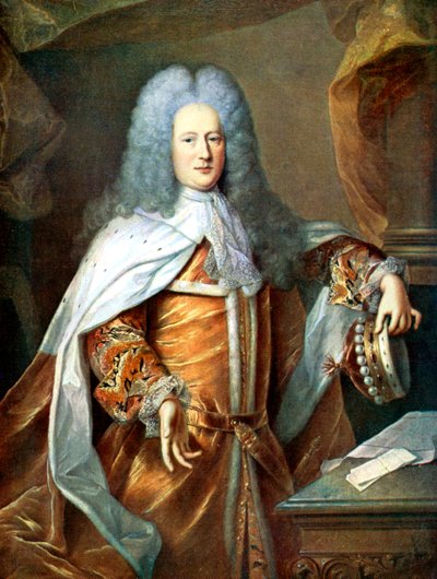 Henry St John, vizconde de Bolingbroke, político y filósofo inglés, siglo XVIII c1905 de Hyacinthe Francois Rigaud