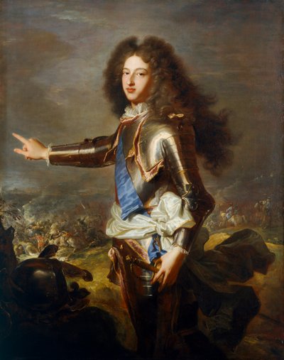 Luis, duque de Borgoña, c.1702 (óleo sobre lienzo) de Hyacinthe Francois Rigaud