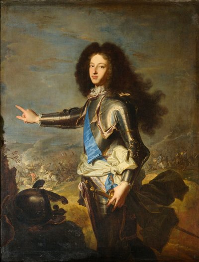 Luis de Francia, Duque de Borgoña 1682-1712, principios del siglo XVIII de Hyacinthe Francois Rigaud