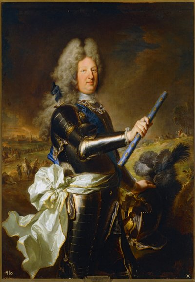 Luis de Francia, Gran Delfín, padre del rey Felipe V de España ... (pintura sobre lienzo) de Hyacinthe Francois Rigaud