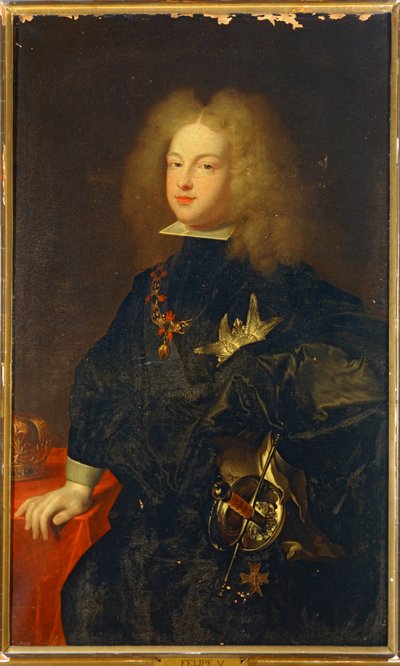 Felipe V de España ... (pintura sobre lienzo) de Hyacinthe Francois Rigaud
