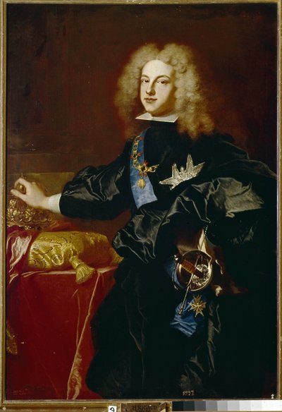 Felipe V de España - Retrato de Felipe V de Hyacinthe Francois Rigaud