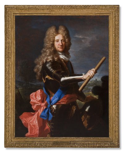 Retrato de Hans Willem Bentinck, 1er Conde de Portland, 1699 de Hyacinthe Francois Rigaud