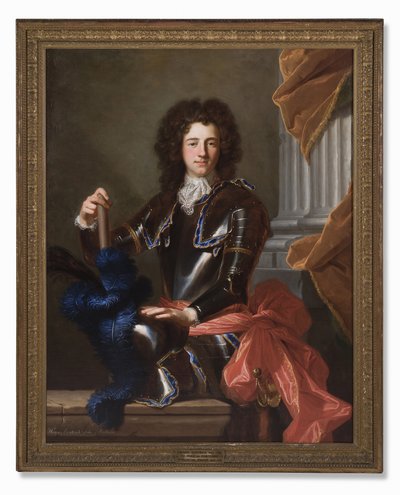 Retrato de Henry Bentinck, luego 1er Duque de Portland, 1699 de Hyacinthe Francois Rigaud