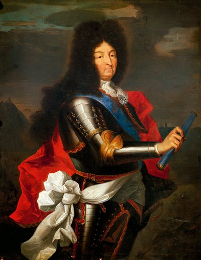 Retrato de Luis XIV de Francia de Hyacinthe Francois Rigaud