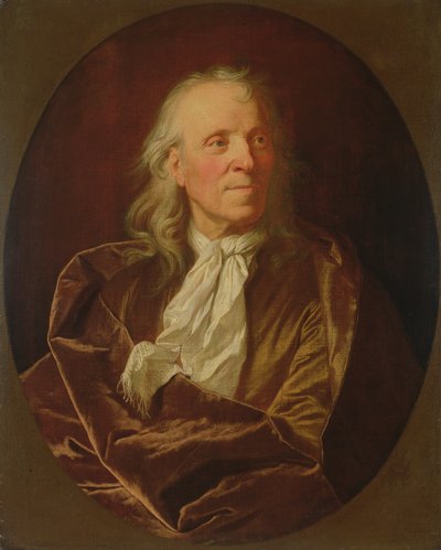 Retrato de un erudito de Hyacinthe Francois Rigaud