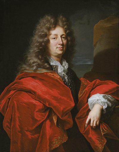 Retrato de un caballero de Hyacinthe Francois Rigaud