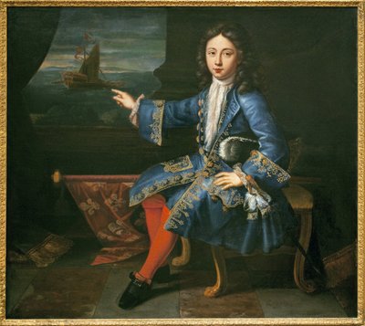 Retrato del Conde de Toulouse (1678-1737). (Hijo reconocido de Luis XIV (1638-1715) y Madame de Montespan (Francoise Athenais, marquesa de Montespan de Hyacinthe Francois Rigaud
