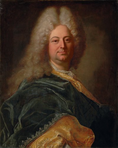 Retrato del Marqués de la Mesangere de Hyacinthe Francois Rigaud
