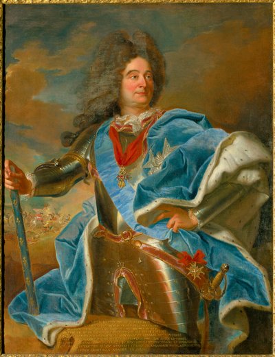 Retrato del mariscal de Villars de Hyacinthe Francois Rigaud