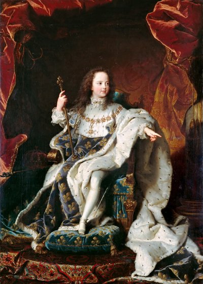 Luis XIV, Rey de Francia 1638-1715 de Hyacinthe François Honoré Rigaud