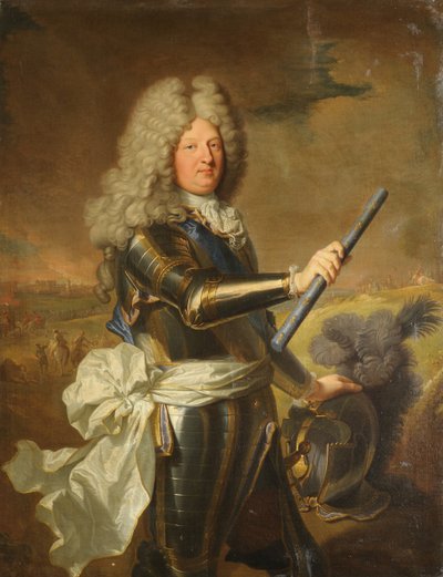 Luis de Francia, Delfín 1661-1711, conocido como el Gran Delfín, 1688 de Hyacinthe François Honoré Rigaud