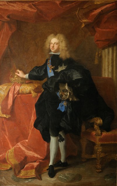 Felipe V, Rey de España 1683-1746, 1701 de Hyacinthe François Honoré Rigaud