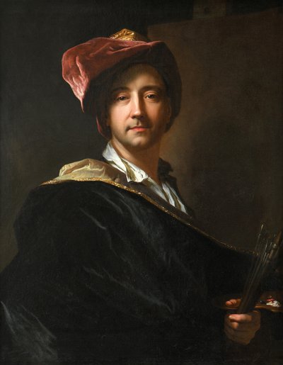 Autorretrato con Turbante de Hyacinthe François Honoré Rigaud