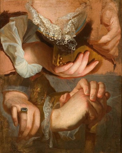 Estudios de manos, ca 1715-1723 de Hyacinthe François Honoré Rigaud