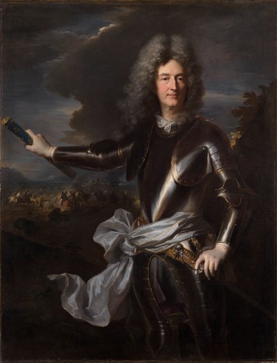 Retrato del mariscal Charles-Auguste de Matignon de Hyacinthe Rigaud