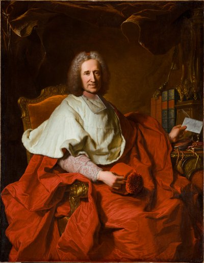 Retrato del Cardenal Guillaume Dubois, 1723 de Hyacinthe Francois Rigaud